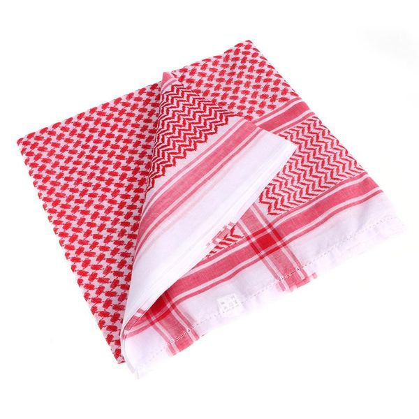 

cycling caps & masks arabic man's cover shawls scarf arabia headscarf headwrap saudi headwear (red), Black