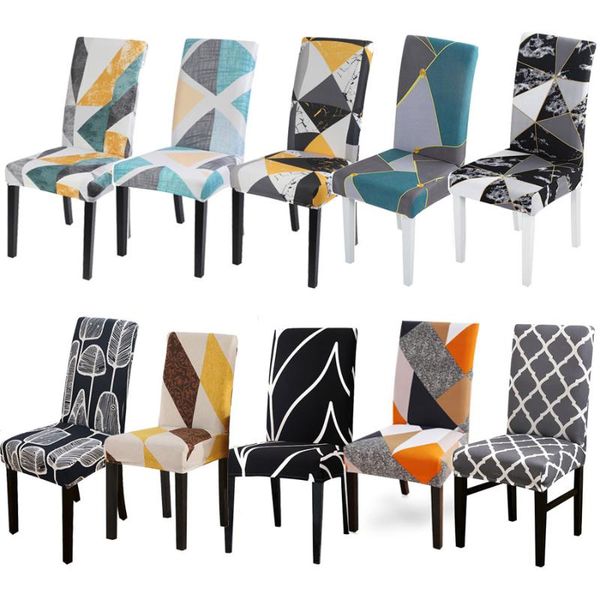 

chair covers elastic floral print dining cover, removable washable seat