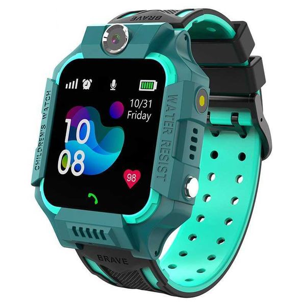 S19 Kids LBS Tracker SmartWatch Orologio intelligente impermeabile Chiamata SOS per bambini Monitor anti smarrimento Orologio da polso per bambini per ragazze