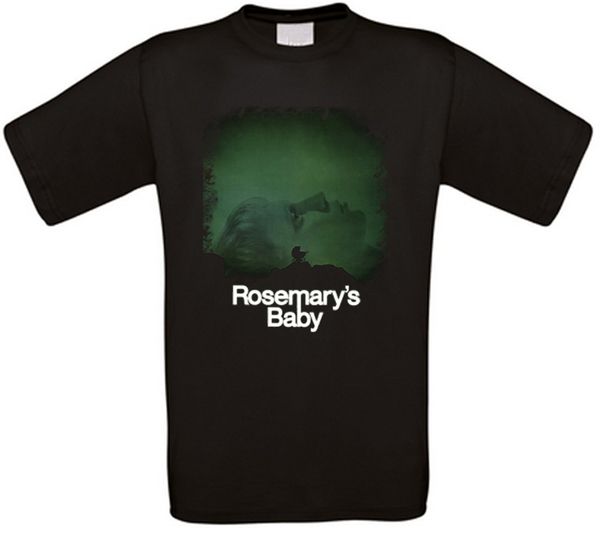 

rosemarys bebÃ© horror culto movie camiseta de todos los tamaÃ±os nuevos, White;black