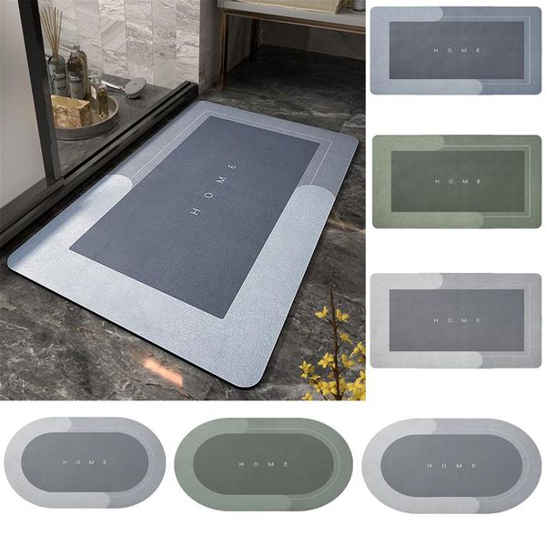 

bath mats household bathroom non-slip floor mat super absorbent soft carpet