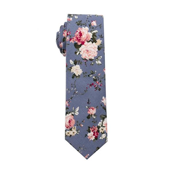 

bow ties men's cotton printed tie wholesale leisure spot floral processing customization, Black;gray