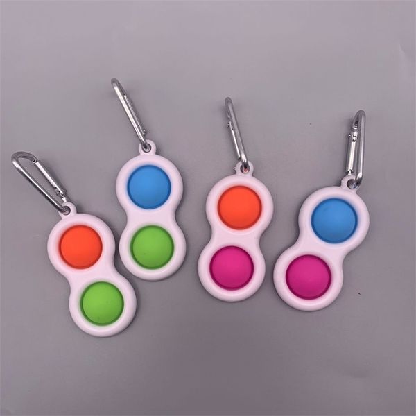 

gadget simple dimple wihs mini silicone toy key chain