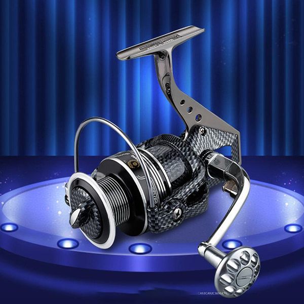 

spool fish reel 12+1bb ball bearings spinning fishing reels speed gear ssg 1000/2000/3000/4000/5000/6000 equipment baitcasting