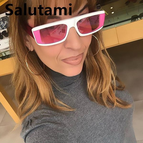 

sunglasses 2021 for women vintage gradient white pink small rectangle sun glasses female eyewear men, White;black