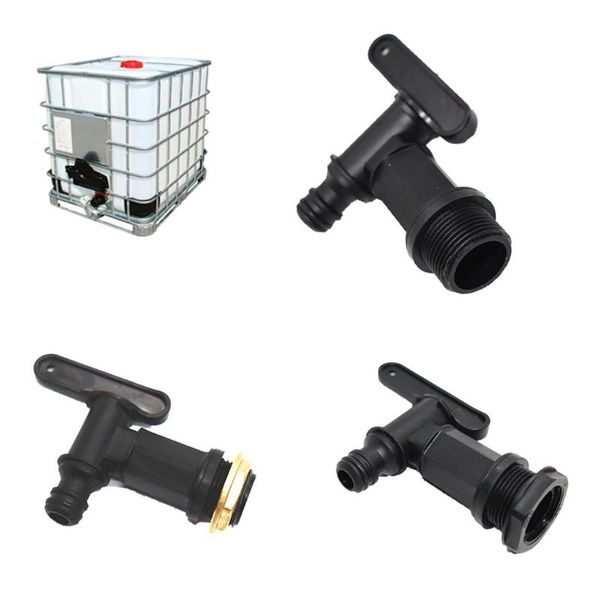 

watering equipments garden hose quick connect 3/4 inch ibc tank container barrel joint exhaust faucet connection adapter plastic