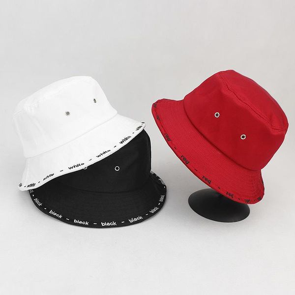 

cotton solid color thickening bucket hat fisherman outdoor travel sun cap hats for women 446 wide brim, Blue;gray