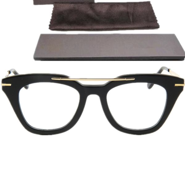 Fashion Design Hot 575 EU-AM Occhiali da sole da donna Frame Plano 40-20-140 importati pure-plank + doppio ponte in metallo progettato Occhiali da sole custodia fullset