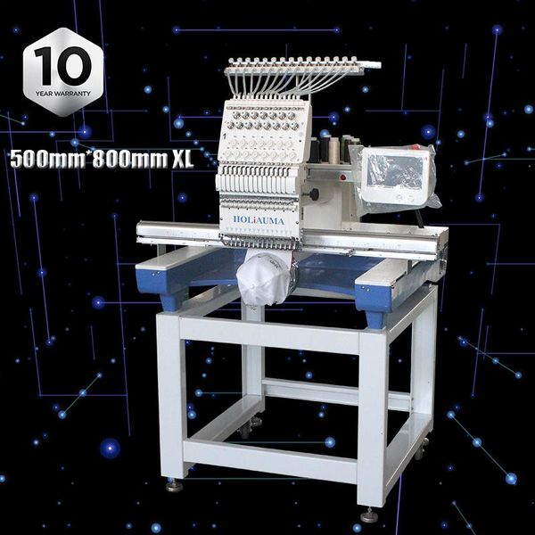 

tools# single head for large embroider area flat embroidery machine with price