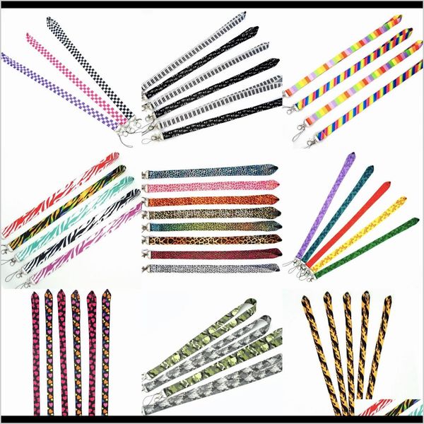 

10 designs lanyards id cards necklace string with clip ecigarette neck mobile phone x6phf hair accessories vxa0b