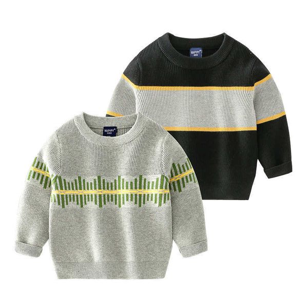 

2021 autumn fashion boys sweaters spring kids sweaters and cardigans toddler boys winter sweaters long sleeve baby sweater y1024, Blue