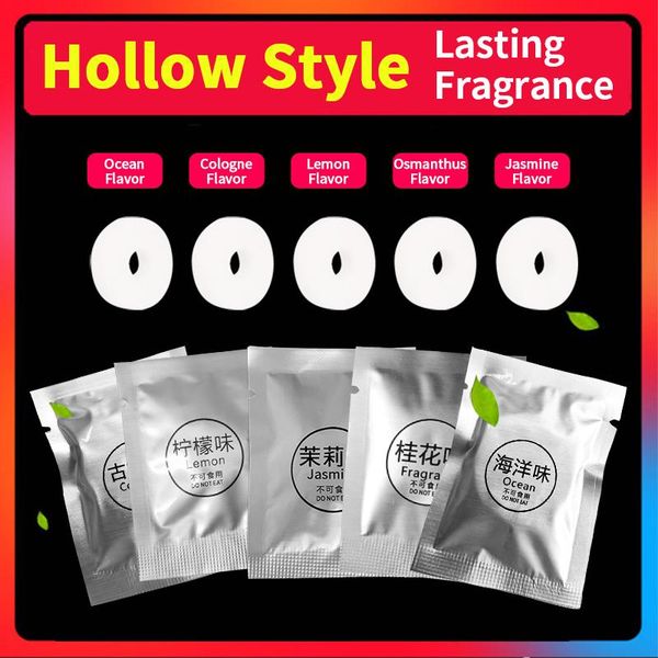 

5pcs/lot car air freshener replacement tablet vent perfume refill solid flavor auto fragrances