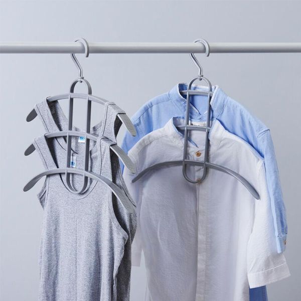 

hangers & racks creative anti-slip multiple layer trousers pants hanger closet rack 3 layers
