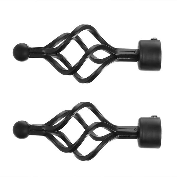 

decorative curtain rod end head plug window finals & drapes