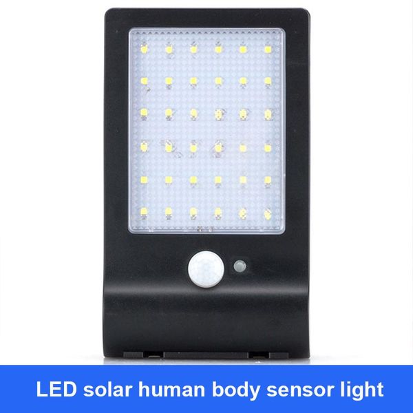 

solar motion sensor wall light outdoor street lamp control waterproof garden adjustable brightness lawn lamps