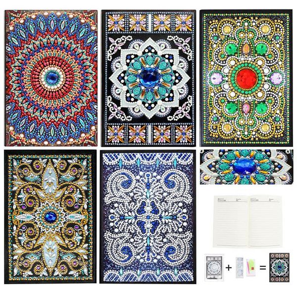 

diamond painting fuyun 5d notebook special shaped mosaic sale mandala picture rhinestone embroidery flower