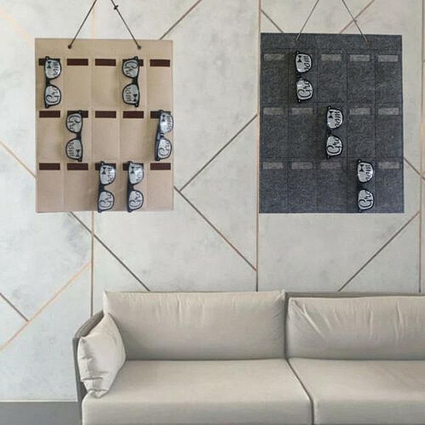 

storage bags wall mount jewelry hanging bag multi pouches sunglasses home decor display stand organizer