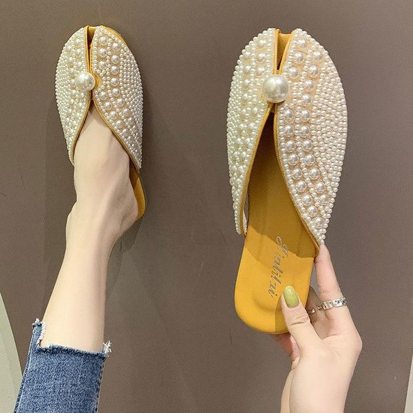 

slippers flip flops female flat design 2021 summer sandalias women shoes slides a241, Black