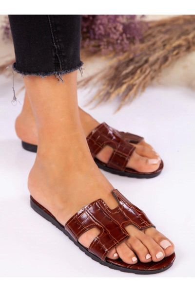 

slippers slippers-taba kroko-shoes pool, Black