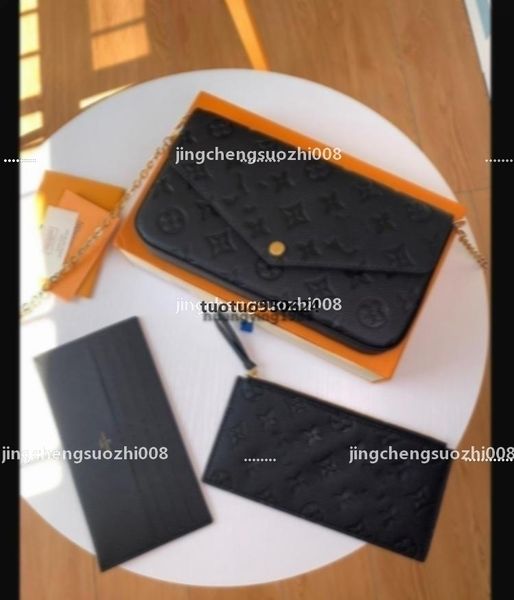 

56 808 gglvlouisvutton yslvitton womens shoulder bags long wallets small purses ladies wallet women messe9#168, Red;black