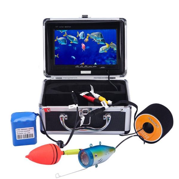 

cameras 15m fish finder underwater fishing camera 7 inch 1000tvl waterproof video 12pcs leds