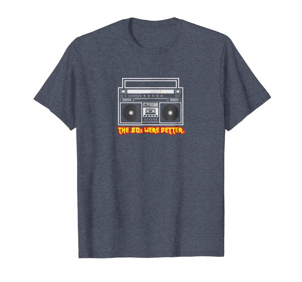 

The 80s Were Better vintage music boombox tee shirt gift, Mainly pictures