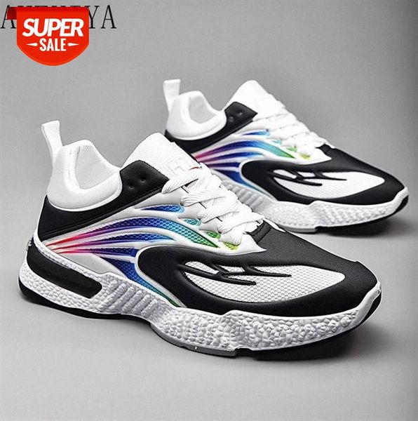 

2021 spring new men's mesh breathable non-slip casual shoes fashion lightweight tennis sneakers mens gym shoes #1n8v