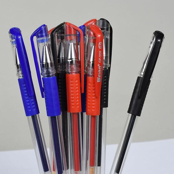 

gel pens 009 black, red and blue 0.5mm neutral pens, for office use, students