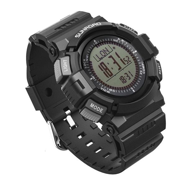 

sunroad sports men's digital watches-altimeter pedometer compass reloj hombre clock outdoor original wristwatches