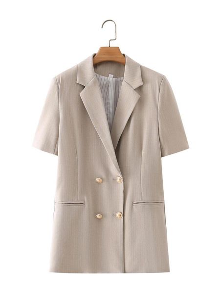 

women's suits & blazers 2021 spring summer women female polyester blazer brand blouse outwear suit, White;black