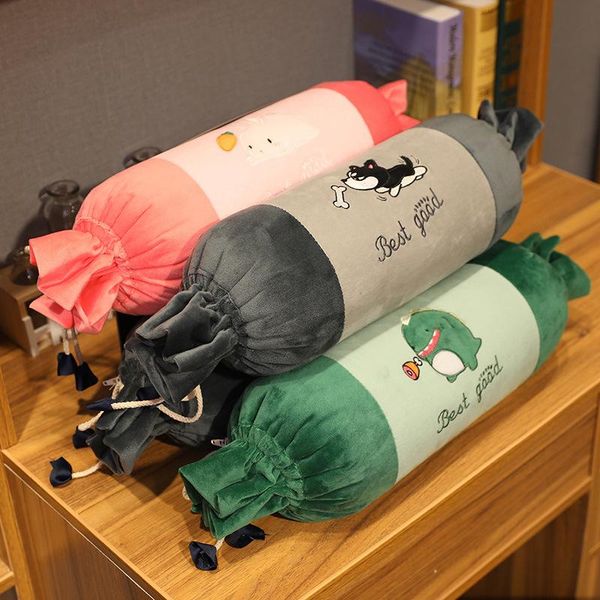 

cushion/decorative pillow summer cartoon candy air conditioning blanket multifunctional quilt car office nap student cushion