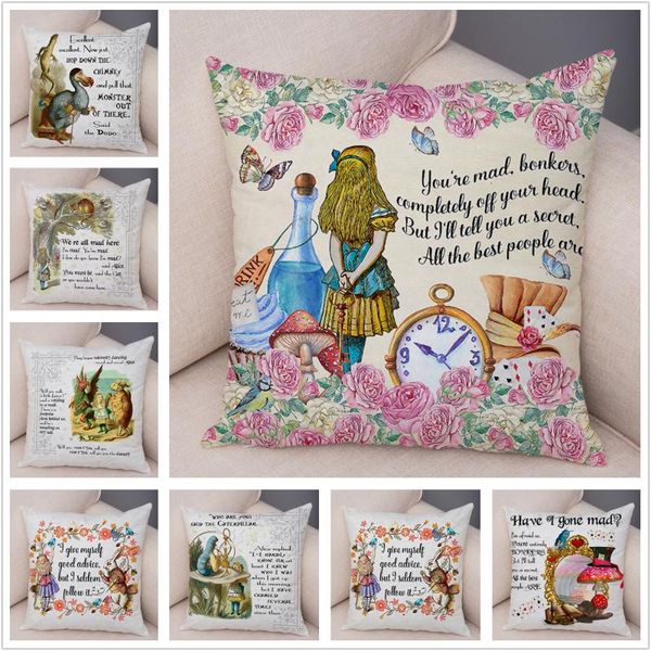 

cushion/decorative pillow cute cartoon girl children cushion cover case 45*45cm covers print decor letter super soft short plush pillows pil