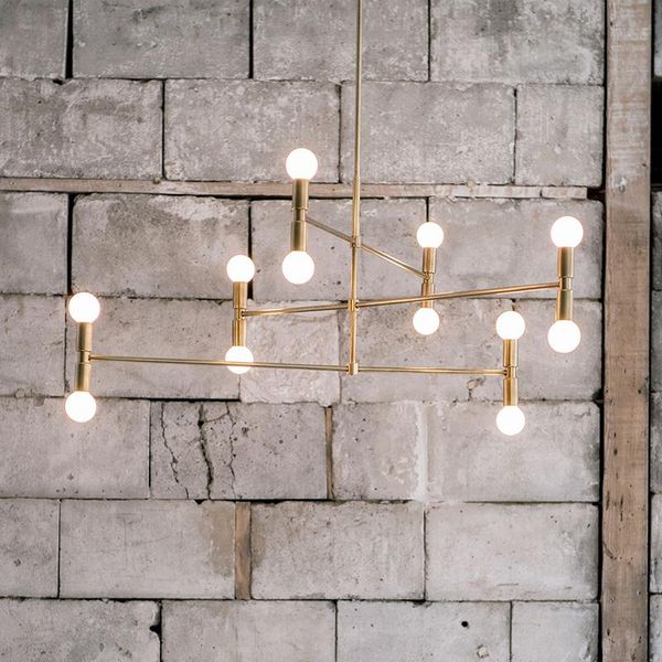 

pendant lamps nordic minimalist style bedroom chandelier creative personality model room living dining modern