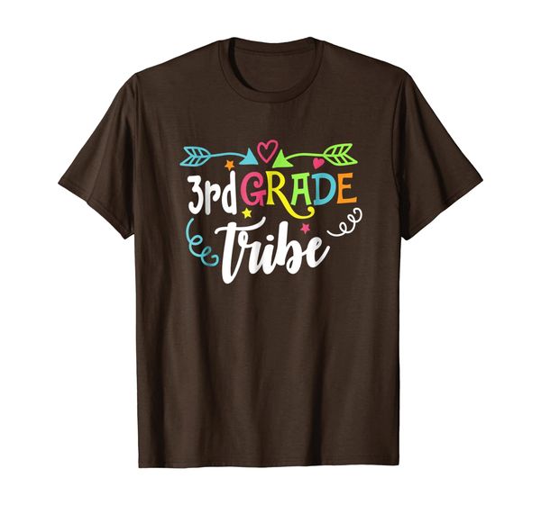 

teacher grade level shirts 3rd grade tribe 3rd grade back to, White;black