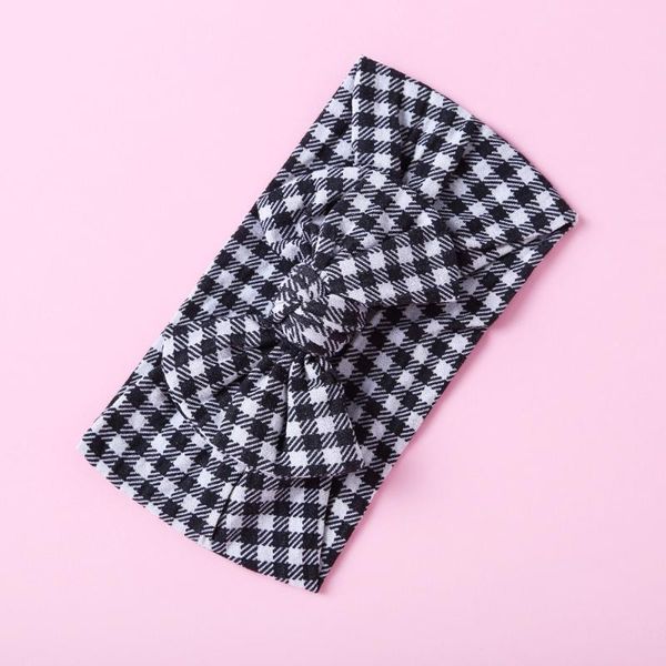 

pcs/lot,fashion arrival plaid nylon baby headbands,red black check headband girls turban wholesale price hair accessories, Slivery;white