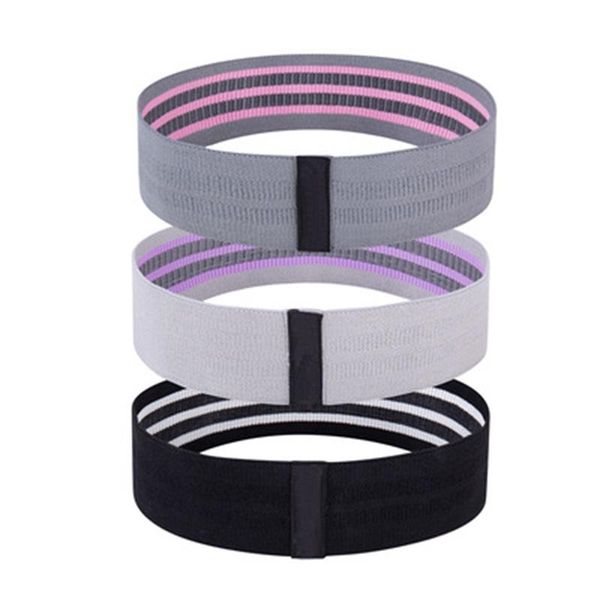 

purple pink green for women's buttocks and legs set resistance band exercise elastic yoga sport fabric supplies stripes