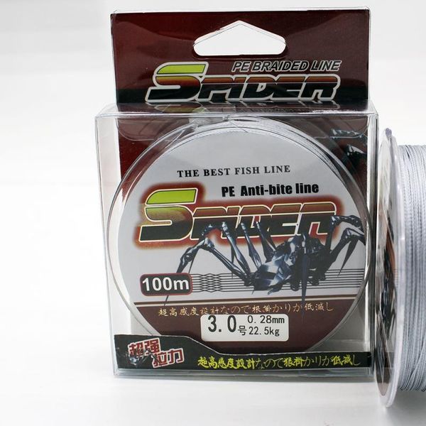 

100m braided fishing wire pe line multifilament anti-bite leader wear-resistant rope accessories braid
