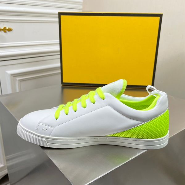 

men's shoes scasual sneaker high-end sportswear shoe imported cowhide color stitching with box, Red;white