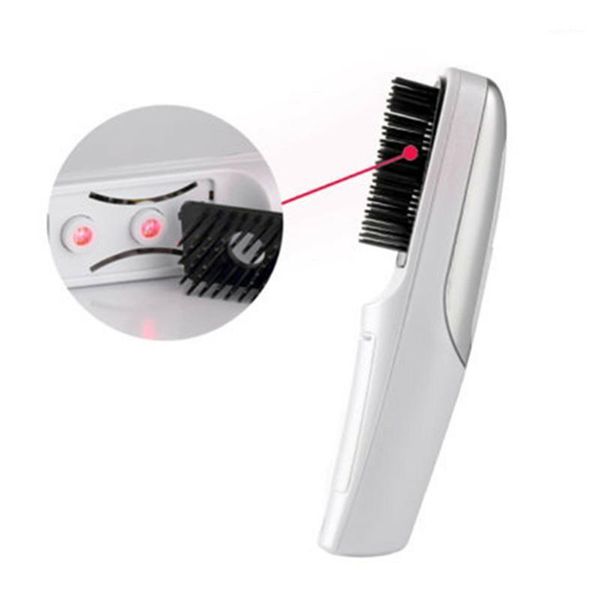 

electric infrared comb treatment massager brush hair care mh881, Silver