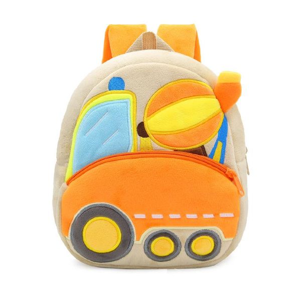 

diaper bags fashion engineering vehicle children's bag bacpack spring autumn pattern backpack kids gifts