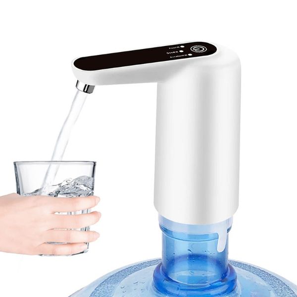 

water dispenser tds test one key switch portable electric pump automatic with led lamp usb charge