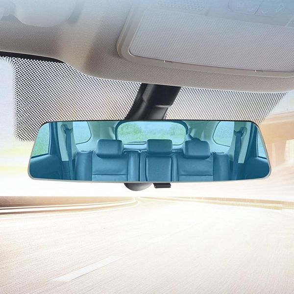 

car indoor 2.5d full screen frameless rearview mirror, large field of view, panoramic anti-glare mirror other interior accessories