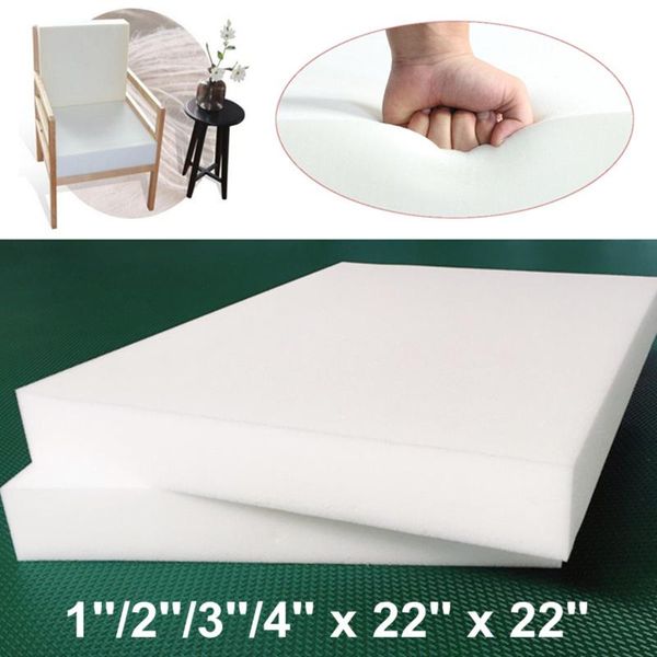 

cushion/decorative pillow square high density seat foam cushion sheet upholstery replacement pad premium chair 55x55cm