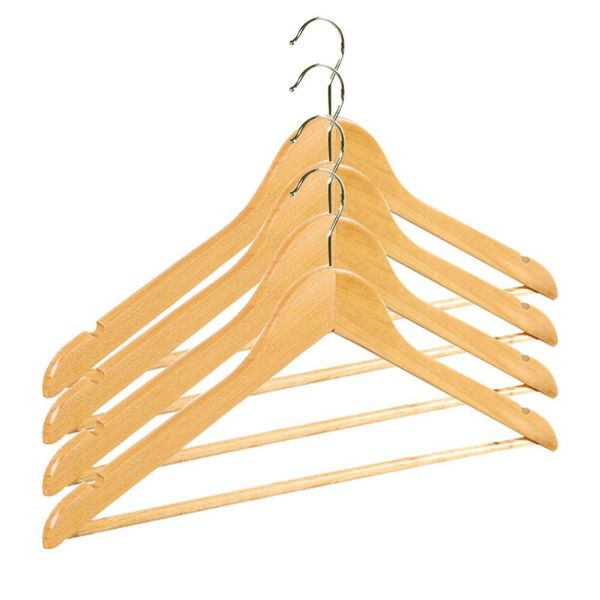 

hangers & racks 4pcs vintage wood suit clothes home clothing stretchers
