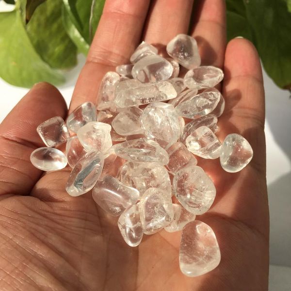 

decorative objects & figurines natural white crystal crushed stone aquarium garden healing energy decoration