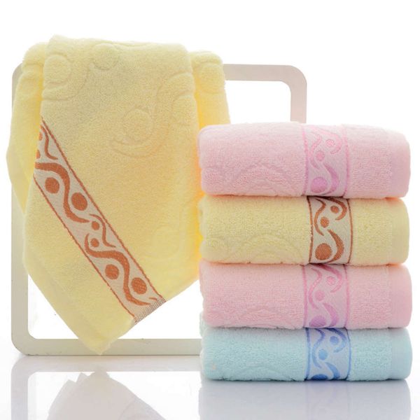 

cotton advertisement printing label soft cotton washcloth towel, White