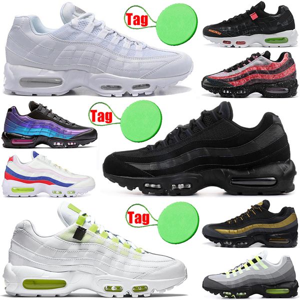 

with tag 95 men running shoes 95s triple black white worldwide cherry blossom neon throwback future nyc taxi mens trainers sports sneakers s
