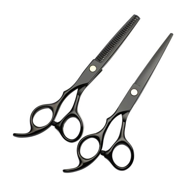

hair scissors 2pcs stainless steel practical cutting for barber shop