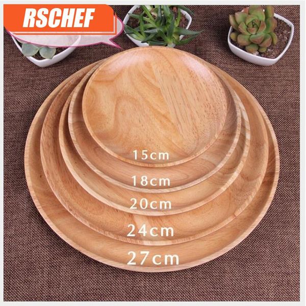 

dishes & plates rschef 1pcs kitchen supplies japanese wooden thick anti drop acid zaomu simple jobs