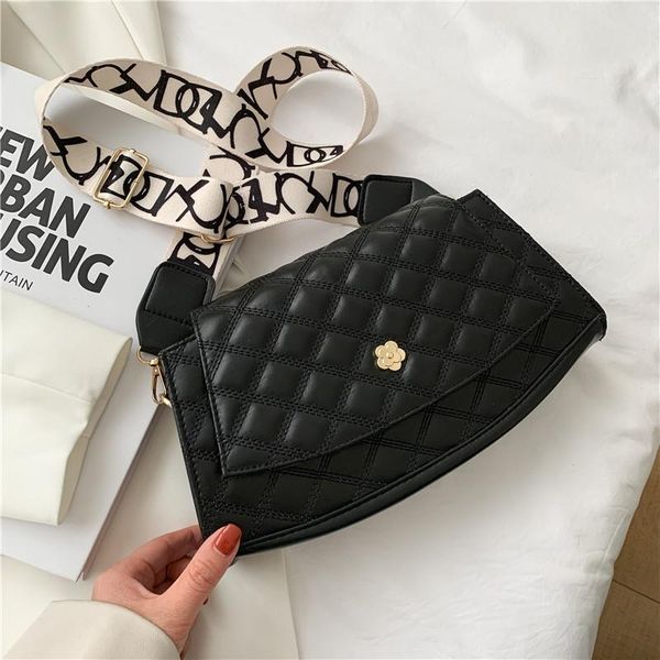 

bag women 's 2021 shoulder messenger rhombic chain small square bags